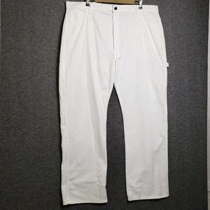 Dickies Painters Pants Mens Size 42x32 White Flex Relaxed Fit Workwear Gorpcore